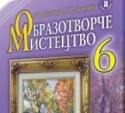 Підручники для школи Образотворче мистецтво  6 клас           - Железняк С. М.