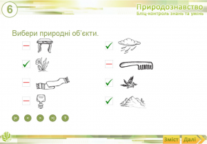 Природознавство 1 клас - Сак Т. В. Тест Підручники для школи Природознавство 1 клас - Сак Т. В.