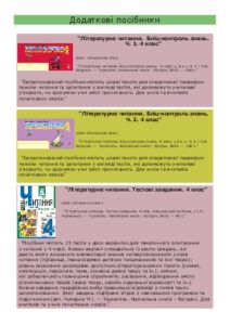 Літературне читання 4 клас - Чумарна М.І. Підручник Підручники для школи Літературне читання 4 клас - Чумарна М.І.